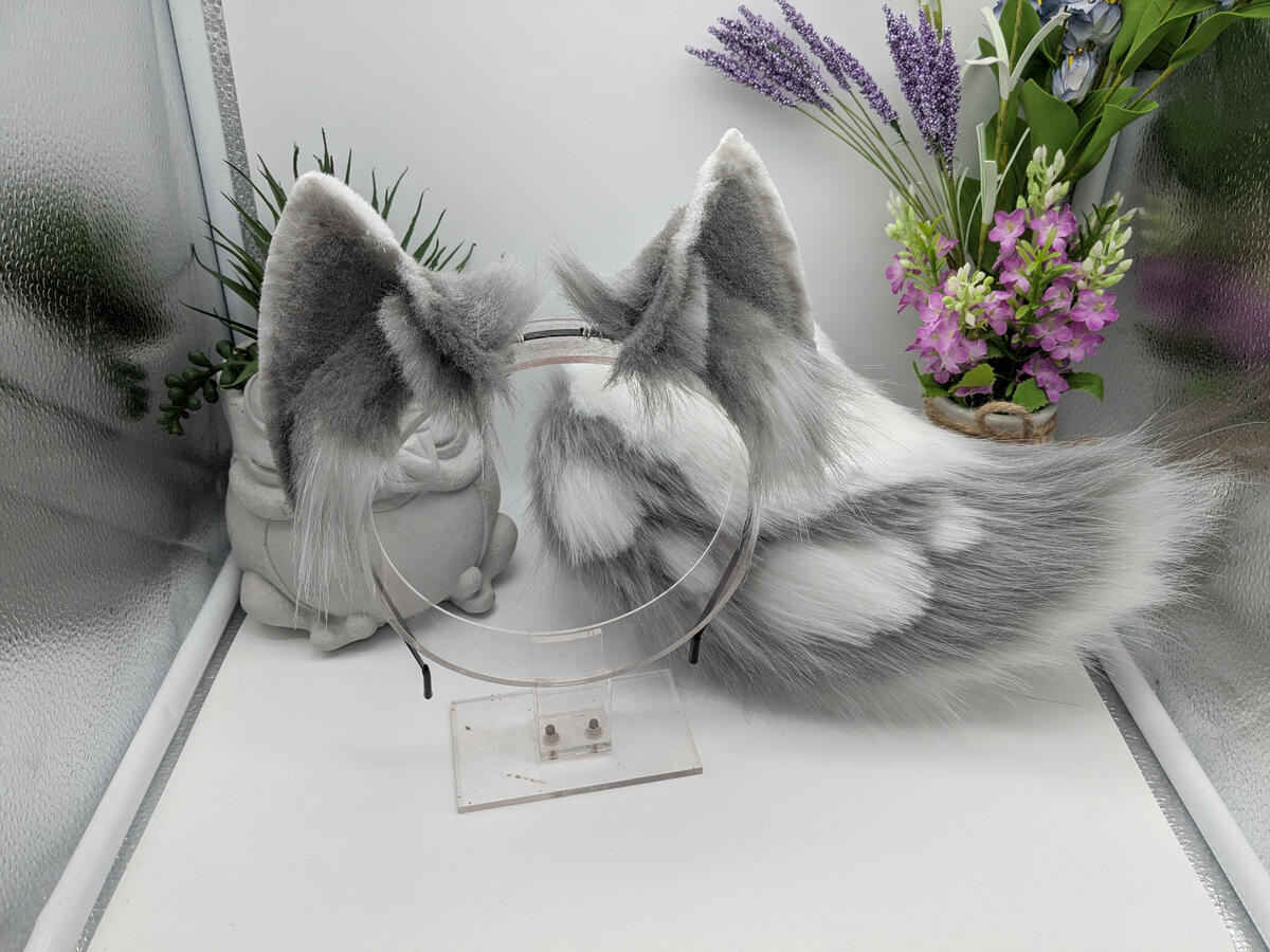 Fox ears, bunny tail